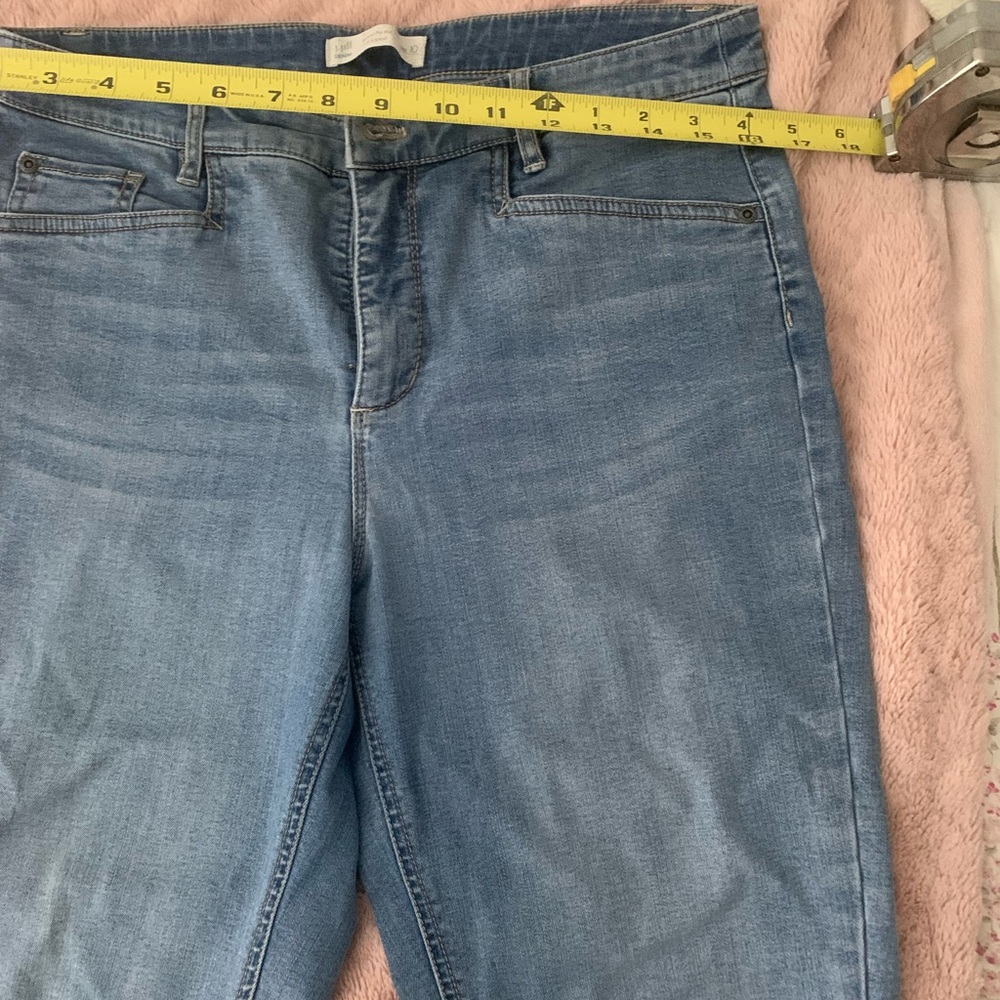 Classic Blue Women's Jeans J.Jill smooth fit cropped